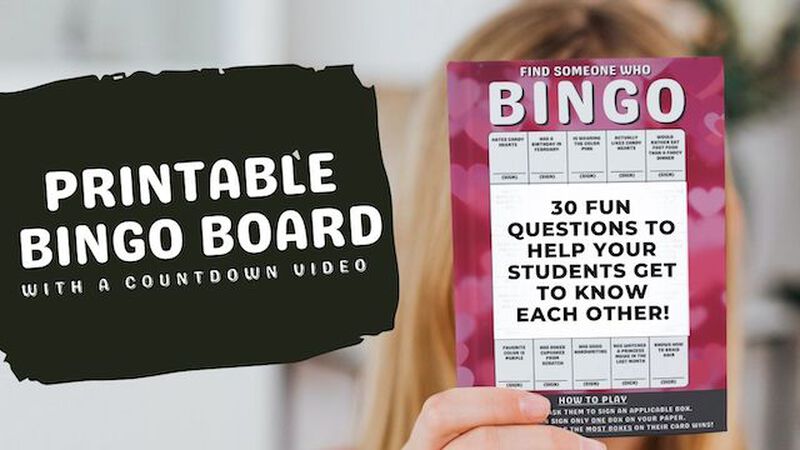 Find Someone Who &ndash; Valentine's Edition